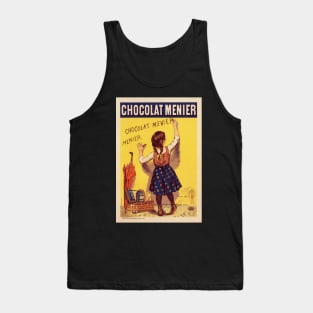 Vintage Advertising Poster Chocolat Menier Tank Top